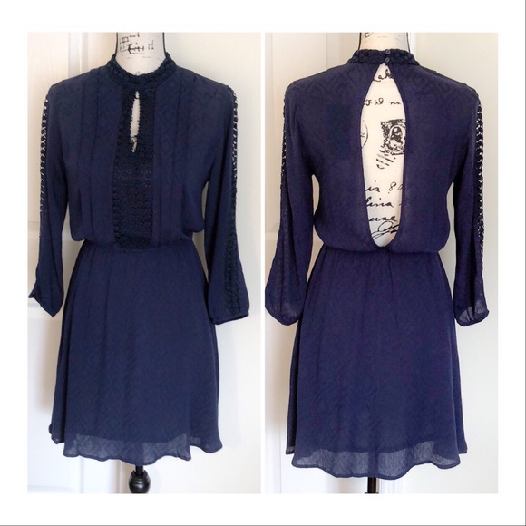 Last One!!❤️Get yours now! - Navy Dress❤️ - Picture 3 of 8